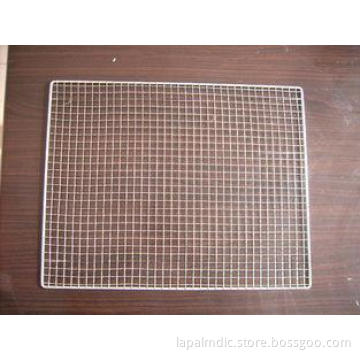 Zinc Barbecue SS304 Crimped Wire Mesh , Mild Steel Plastic